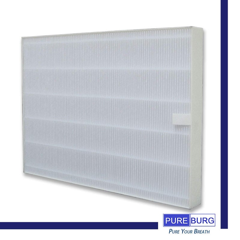 PUREBURG FZ-A80HFU Replacement Filter Compatible with Sharp FP-A80UW FPA80UW PLASMACLUSTER Air Purifier,1-Pack H13 HEPA Air Clean Dust - Image 4